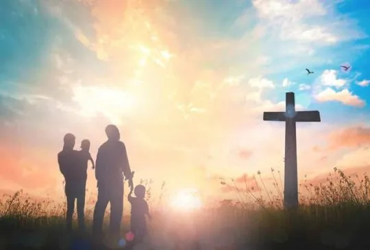 Family at the Cross