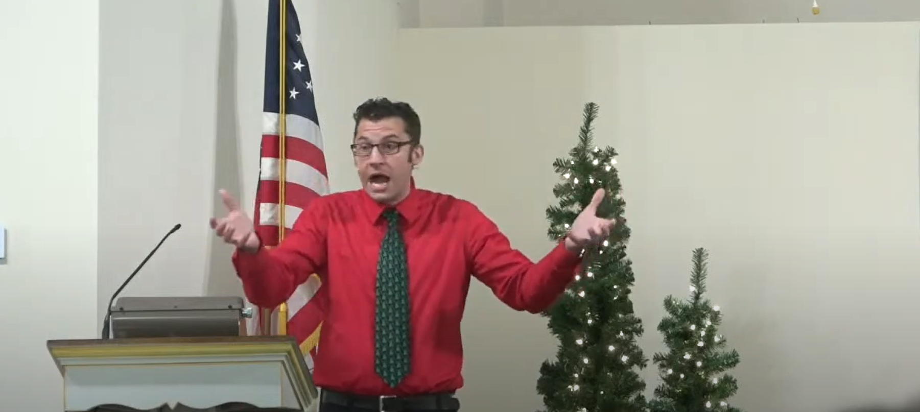 Pastor Tim Board Preaching