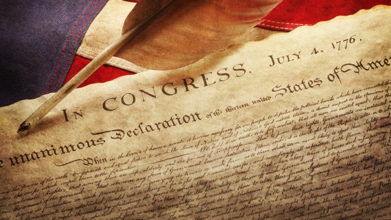 The Declaration Of Independence Gettyimages 1149596394