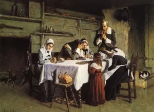 Henry Mosler Pilgrims Grace