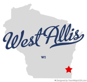 Map Of West Allis Wi